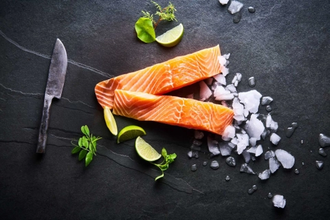 2 Pavés de saumon ASC sans peau